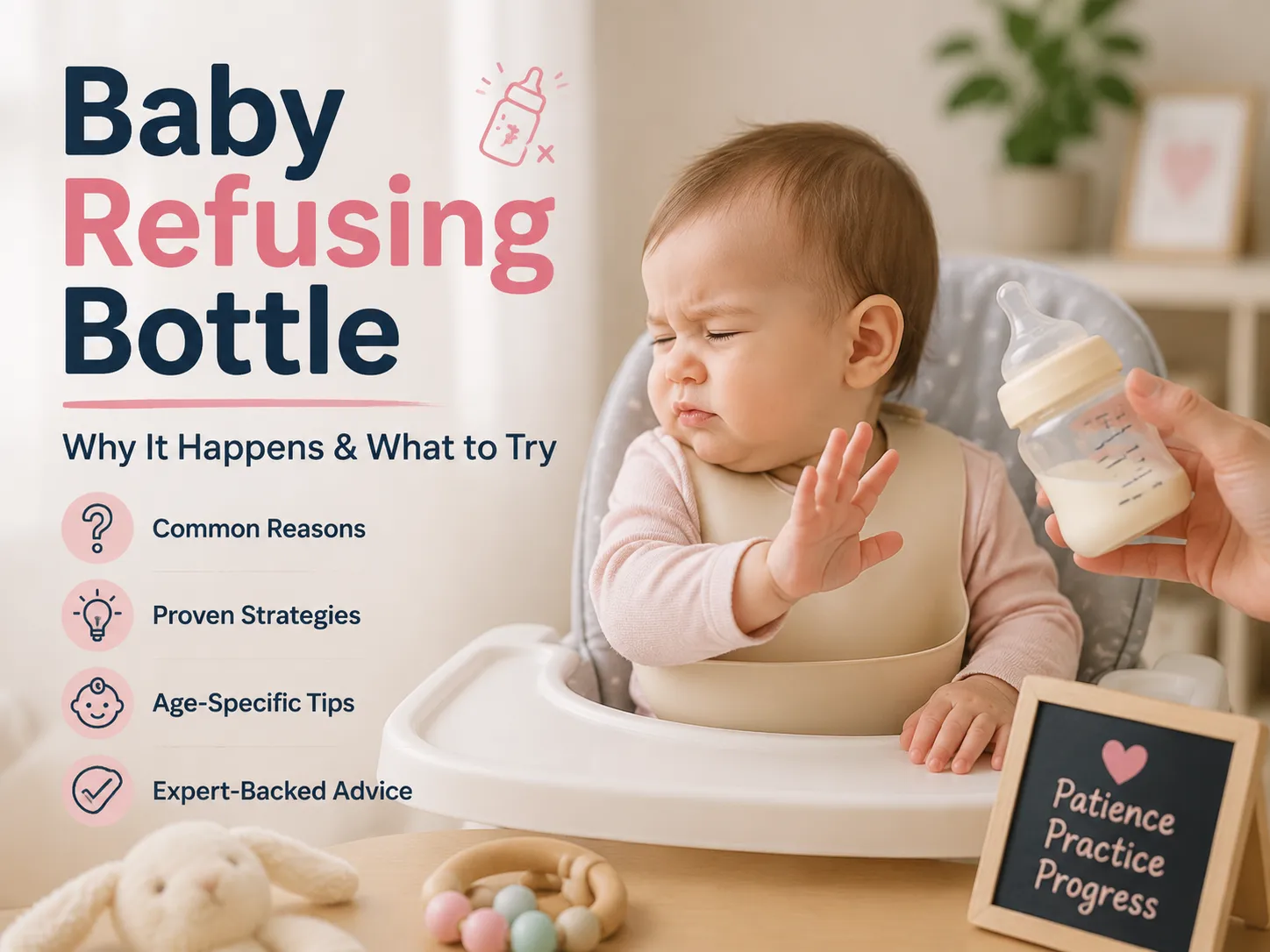 Baby Refusing Bottle: Why It Happens & What to Try
