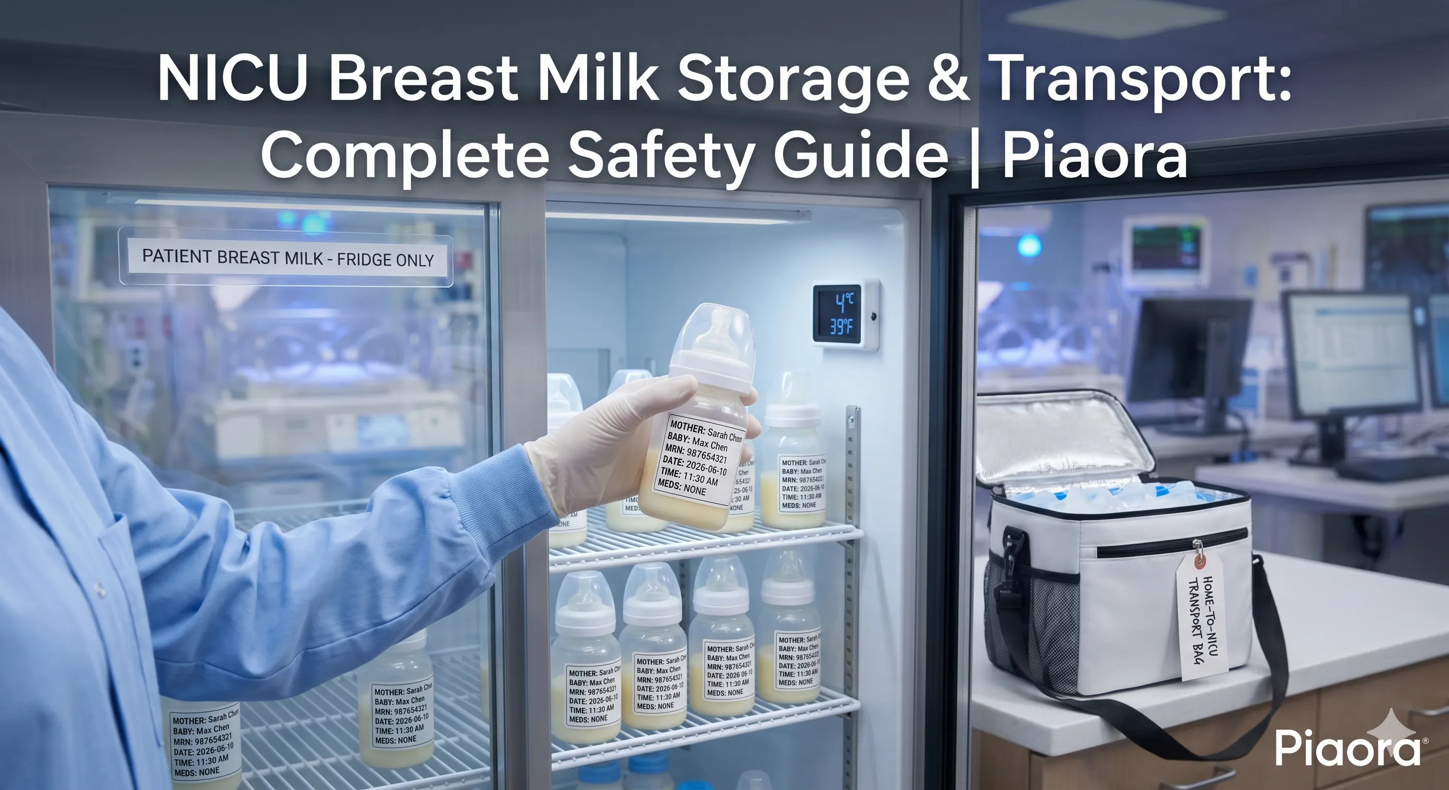 NICU Breast Milk Storage and Transport: Complete Safety Guide