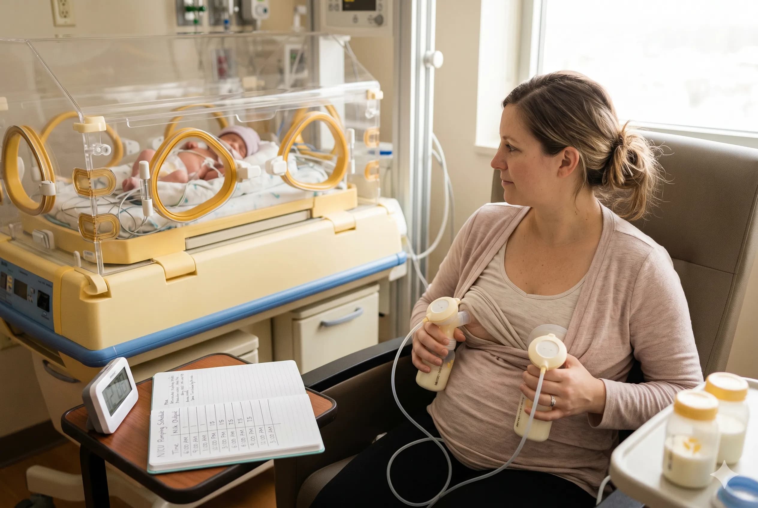 NICU Pumping Schedule: How to Build and Maintain Your Supply