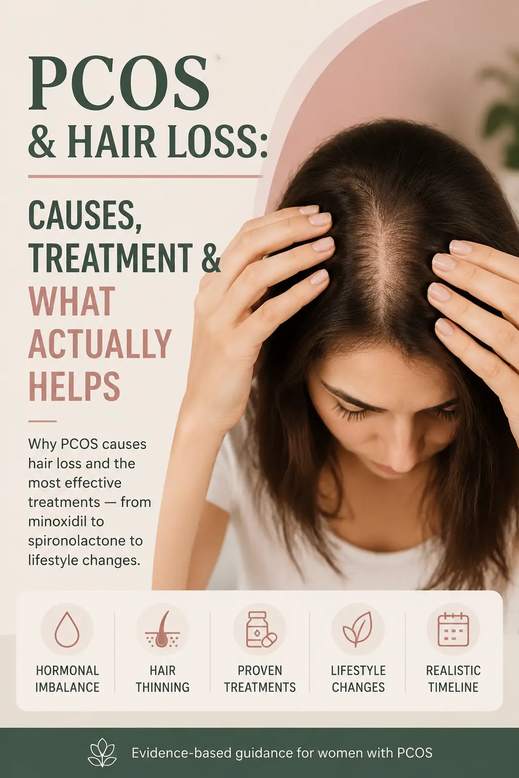 PCOS Hair Loss: Causes, Treatment & What Actually Helps