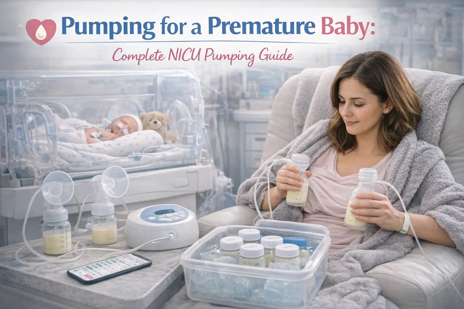 Pumping for a Premature Baby: Complete NICU Pumping Guide
